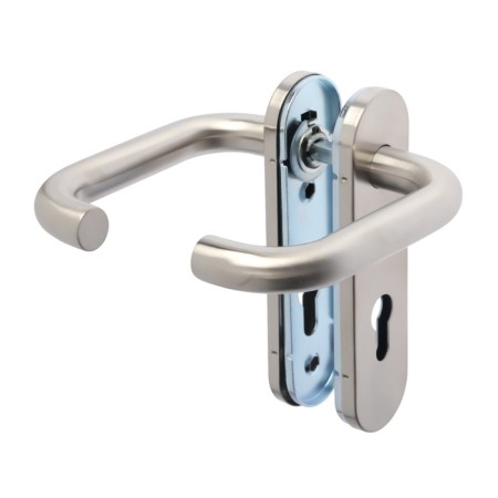 Lockland bar handles for fire castles, stainless steel-2