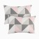A set of pillowcases "Ethel" Pink Illusion 50x70 cm - 2 pcs, 100% cotton, calico