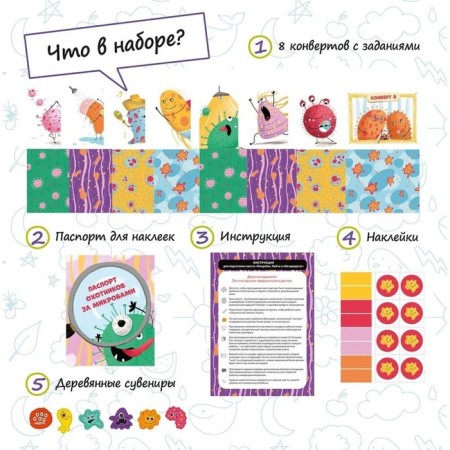 Set "Quest in a suitcase. Microbes. Find and neutralize!"-1