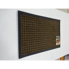 Rapid rug 40x60 cm, brown luxury drawing