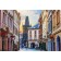 Palette. Canvas with paints 40 × 50 cm, 20 cv. "Powder Tower in Prague"