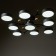Chandelier 1316/9GR LED 216W 3000-6000K gray 87x87x17 cm Bayerlux