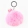 New Year keychain, for keys, fluffy “New Year: your dream will come true” 9 x 12 cm