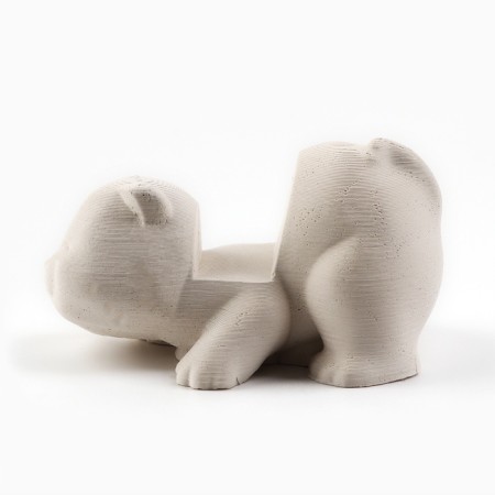 Stead under the phone "Kitik", white, 6.5 x 5 cm.-4