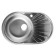 Kitchen sink "Vladiks", cut, with a siphon, 77x48 cm, left, stainless steel 0.6 mm