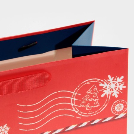 Laminated horizontal "Parcel", ML 27 x 23 x 11.5 cm, New Year-5