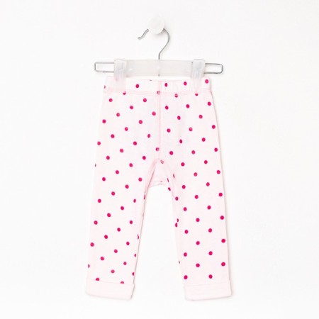 Pants children, pink color, height 62 cm