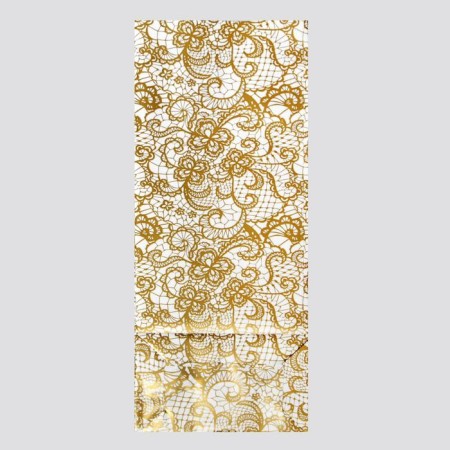 3-layer 3 packet, lace-gold, 8 x 5 x 20.5 cm-1