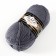 Yarn "Superlana Klasik" 25% wool, 75% acrylic 280m/100g (87 coal-gray)