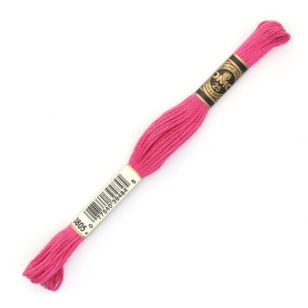 The threads of the DMC 117 (3805), 12 pcs. packaged