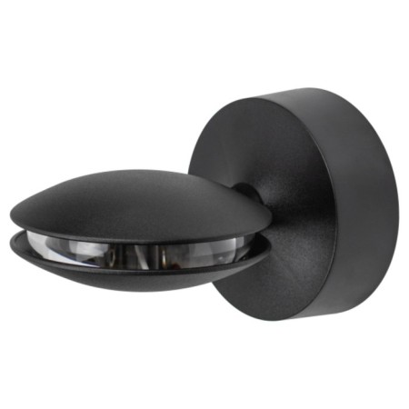 Decorative backlight LED 9W 3500k Black IP54 for interior, facades of buildings-1