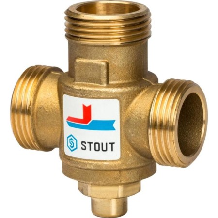 Mixing valve stout SVM-0050-327008, 1 1/2 "x1 1/2" x1 ", internal/external/internal, 70 ° C-3