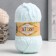 Yarn "Softy" 100% micropoliester 115m/50g (15 water greens)