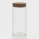 Glass Bank for bulk products with a Bellatenero cork cover "Classic", 800 ml, 8.5 × 19 cm