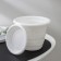 Pot with the pallet "Viola", 1 l, the color is white