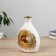 VAZA Ceramics Table "Caydn" 21 cm, white