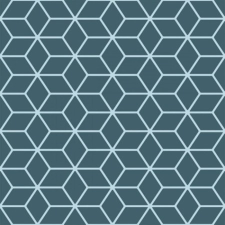Paper wallpapers, Duplex, C6, Saratov wallpaper, turquoise geometry 0.53*10m.