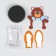 Set for experiments "Wonderful Crystals", Bear