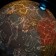 Globe "Globen. Day and Night", interactive, with a double card, a diameter of 250 mm, with backlight, with glasses