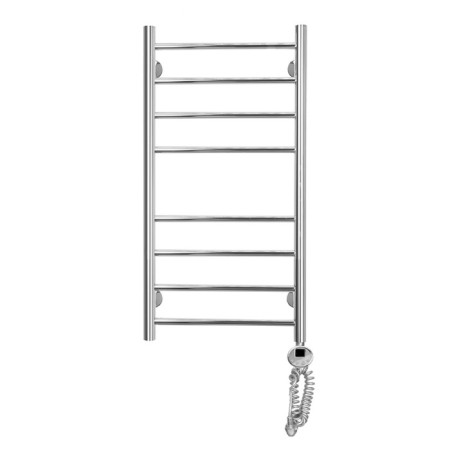 Domoterm electric heated towel rail "Medea" P8, 400x800 mm, right, chrome-1