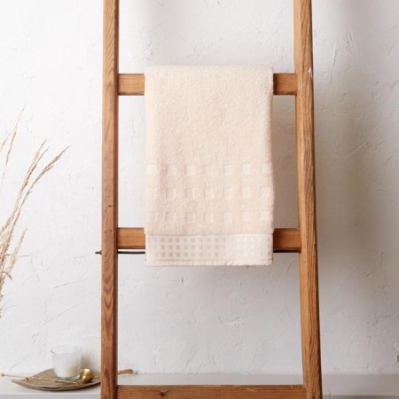 Terry towel Lovelife Square, 50x90 cm, beige color-4
