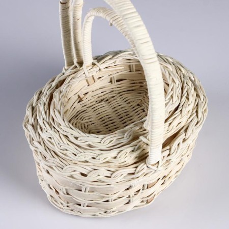 Set of baskets 3 pcs, 28x18n8/28, rattan-2