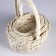 Set of baskets 3 pcs, 28x18n8/28, rattan