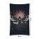 Decorative panel with photo printing "Night Moth", vertical, size 100x150 cm