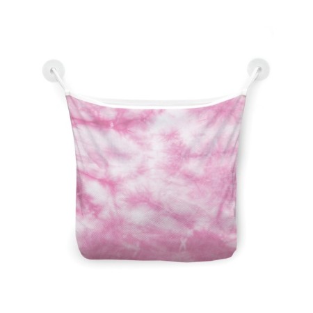 Organizer in a bath on suction cups "Pink Fantasy", for storing toys and trifles, size 33x39 cm-2