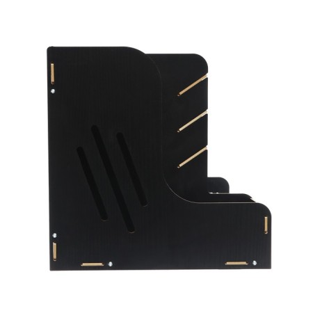Organizer-Claus desktop DEVENTE. Magnat 33 x 26 x 26 cm, MDF, black, cardboard box-3