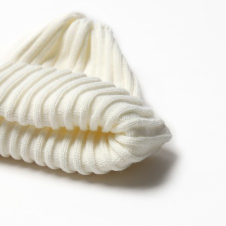 Kit for girls (snood and hat), milk color, size 52-56-2