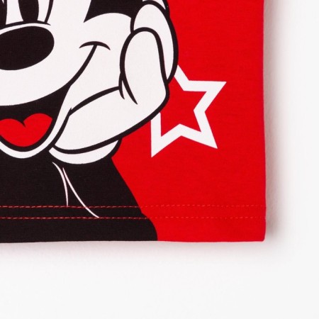 Children's Disney T-shirt "Mickey Mouse", height 110-116 (32), red-6