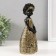 Souvenir Polystone "Baby from Africa, with a bandage" 9.5x7.7x21.5 cm