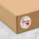 A set of business stickers “Made with love”, 4 x 4 cm, 50 pcs