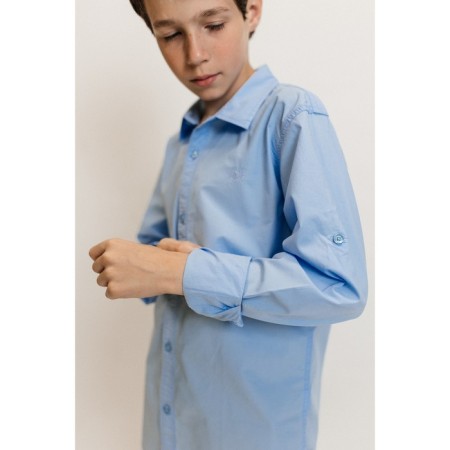 Surchachka upper for ISee boys, height 110-116 cm, blue color-14