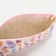 Cosmetic bag with lightning, beige color/multi -colored