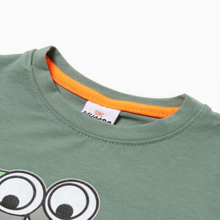Longslit for a boy, olive color, height 98 cm-1