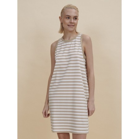Female dress, size Xs, sandy color