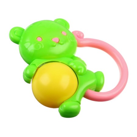 Rattle "mouse", color mix, crush me-1
