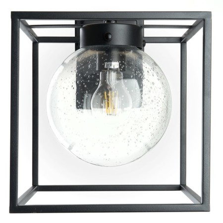 Garden-park lamp Feron PL711, IP44, E27, 60 W, 275x250x290 mm, black color-3