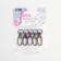Metal carbine, 38 × 12 mm / 10 × 1 mm, 5 pcs, color gasoline