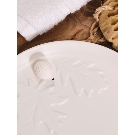 Tray Shelest, 20x20x2 cm, white color-3