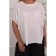 Female blouse, size 50, white color