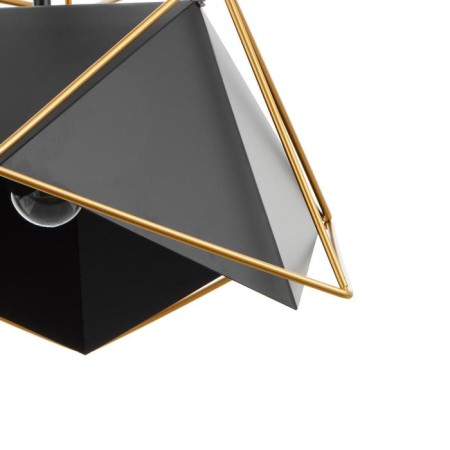 Lamp Bayerlux 40306/1 E27 40W Black-gold 40x40x50-150 cm-3
