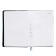 Leduced Diary A5, 160 sheets, Devente.nature, solid cover of artificial leather with foam, liesse, block 70 g/m2, blue