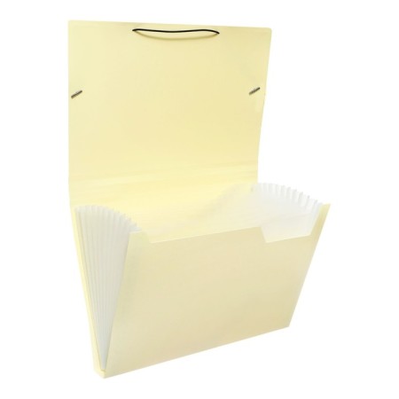 Folder Carder Calligrata watercolor 13 department. A4 plastic 0.7mm vanilla, black resident-2