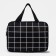 Cosmetic bag with lightning, black color