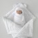 Set for discharge Winter Kinderlitto "Bear", 5 items, height 56-62 cm, white color