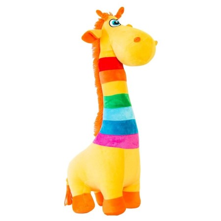 Soft toy "Rainbow Giraffe", 54 cm