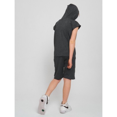 Sports suit for a boy, height 152 cm, gray color-4